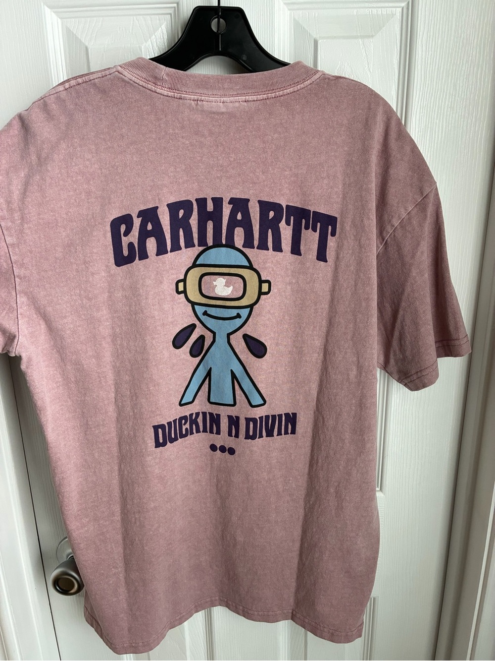 Carhartt Pink Graphic Tee - Duckin N Divin